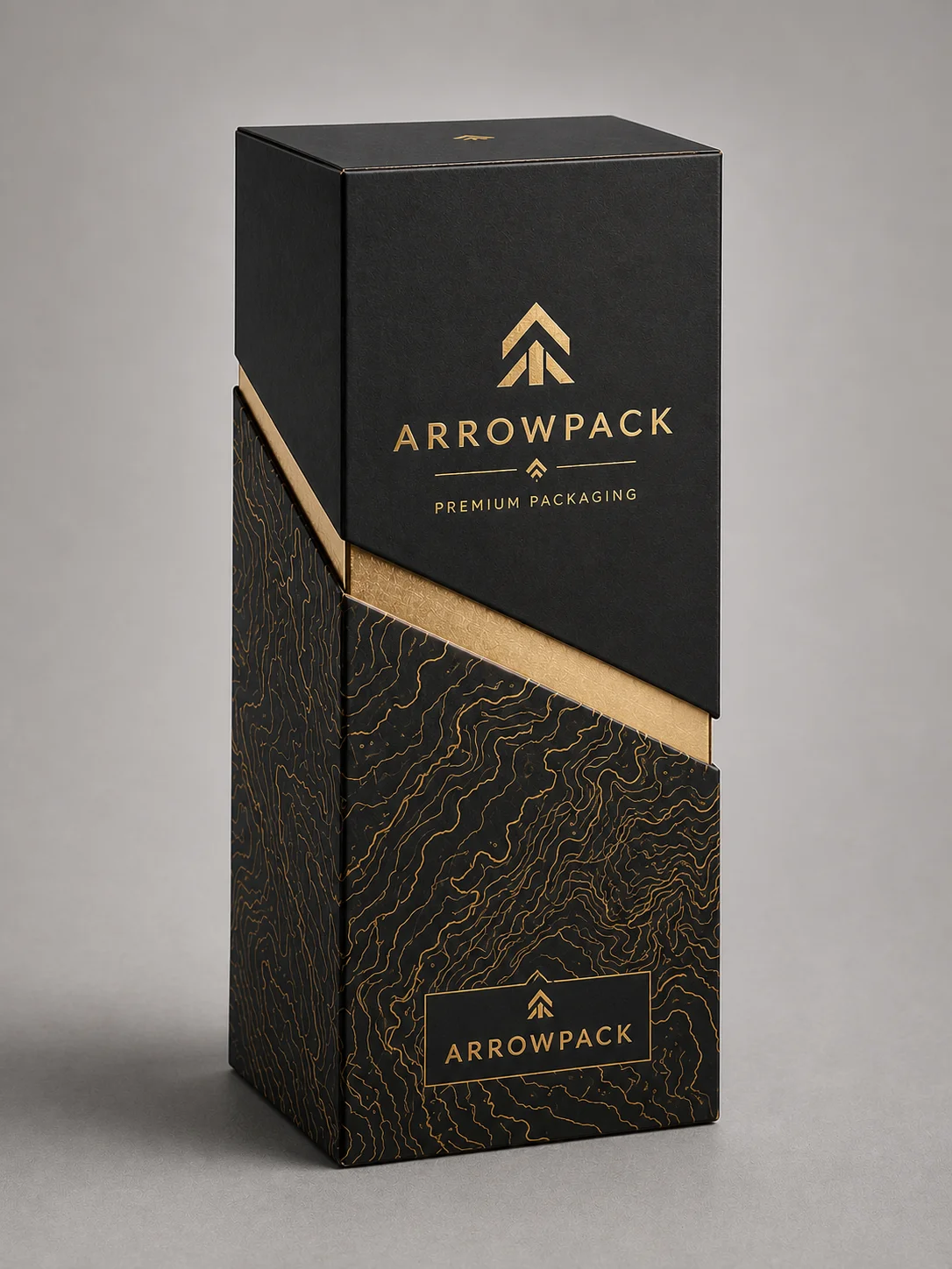 Luxury packaging portrait three